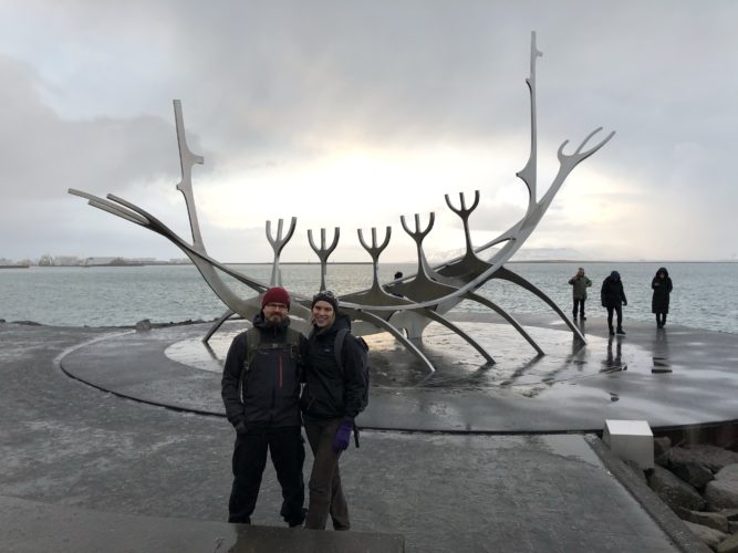 Talvinen Reykjavik